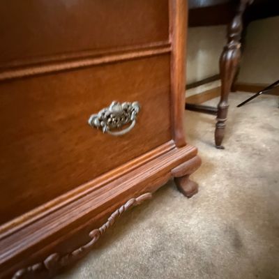 LOT 36: Lexington Victorian Sampler Collection Tall Door Chest/Dresser