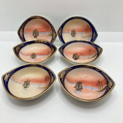 LOT 103: Beautiful Collection of Hand Painted Porcelain / China - Limoges, Nippon, Noritake Japan and More