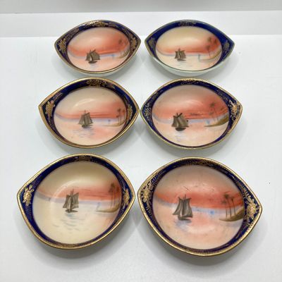 LOT 103: Beautiful Collection of Hand Painted Porcelain / China - Limoges, Nippon, Noritake Japan and More