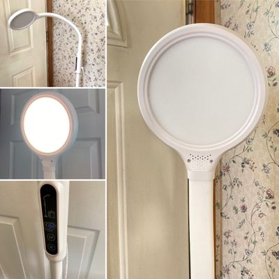 LOT 177: Ott Style Floor Light / Lamp with Adjustable Dimmer and Warm to Cool White Settings