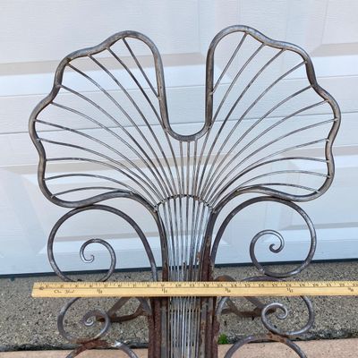LOT 89: Unique Find - Metal Butterfly Chair