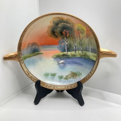 LOT 103: Beautiful Collection of Hand Painted Porcelain / China - Limoges, Nippon, Noritake Japan and More
