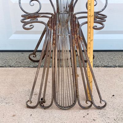 LOT 89: Unique Find - Metal Butterfly Chair