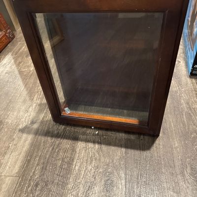 Wooden display case