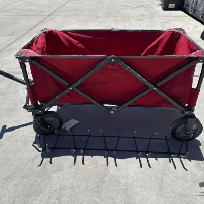5000 folding wagon and wall hangers