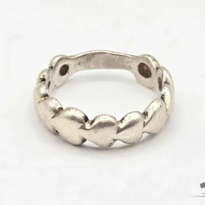 900 925 sterling silver ring 2 0g