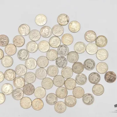 1396 90 silver dimes 146 3g