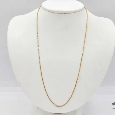602 18kt gold chain necklace 5 8g