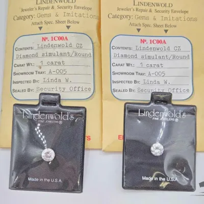948 2 one carat cubic zirconia stones