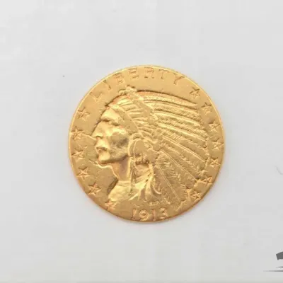 560 1913 5 indian head coin 8 3g