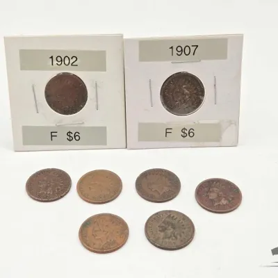 1606 united states indian head pennies