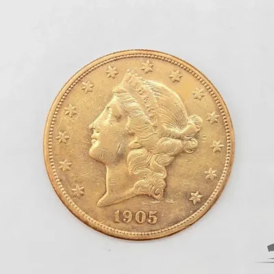 556 1905 20 liberty head coin 33 3g