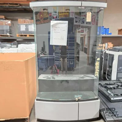 2614 glass display cabinet