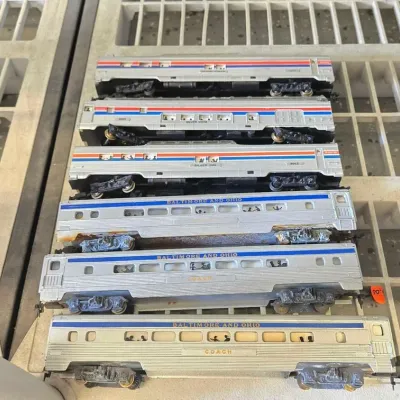 5052 6 mintaure model passenger trains
