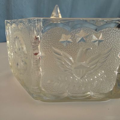 Sale Photo Thumbnail #134: Colonial Eagle dish by Indiana Glass Co