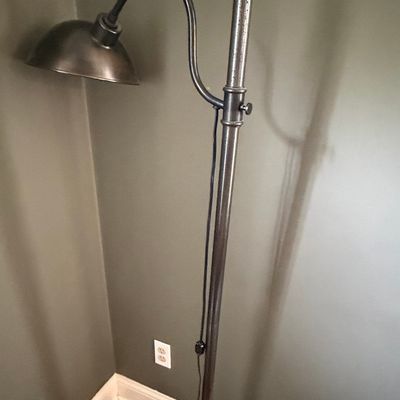 Vintage Adjustable Arc Floor Lamp