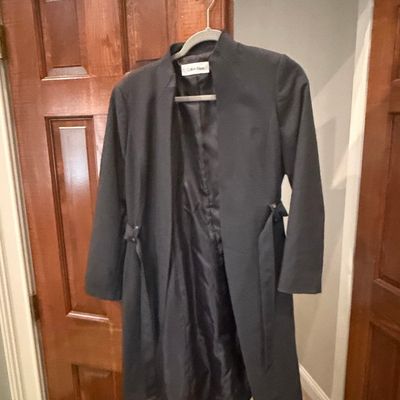 Calvin Klein Women's Open-Front Belted Jacket