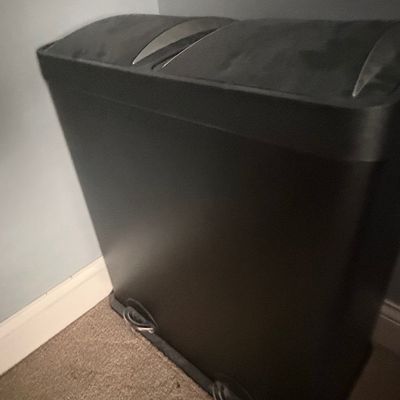 simplehuman 40L Dual Compartment Butterfly Step Trash Can