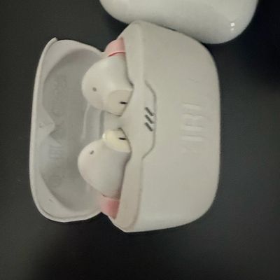 JBL Vibe Beam True Wireless Earbuds (White with Pink Accents)