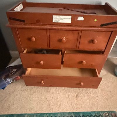 Pottery Barn Kids Changing Table Dresser