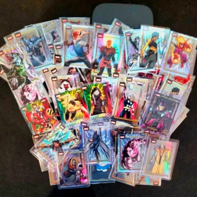 Topps Chrome Marvel with Serial Numbers