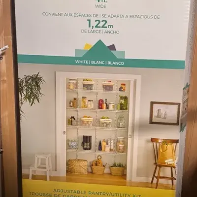 ClosetMaid Adjustable Shelving System & Under Door Seal