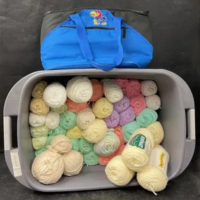 Various Yarn & KU Insulated Bag