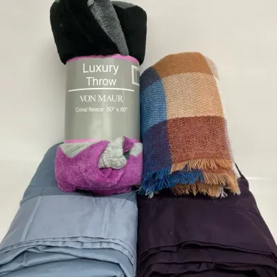 “Croft & Barrow’ Sheets & Throws