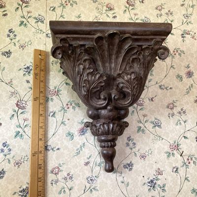LOT 231: Home Decor - Decorative Wall Scones, Mirror, Urn Style Planter and More