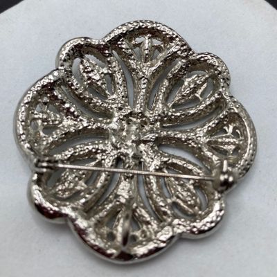 LOT 239: Collection of Three Vintage Rhinestone Brooches / Pins