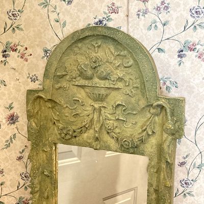 LOT 231: Home Decor - Decorative Wall Scones, Mirror, Urn Style Planter and More