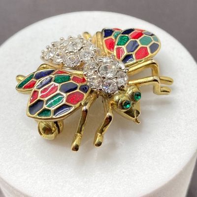 LOT 239: Collection of Three Vintage Rhinestone Brooches / Pins