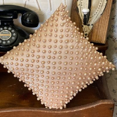 LOT 228: Home Decor Collection - Retro Style Phone, Wall Decor and Throw Pillows