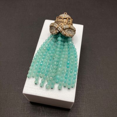 LOT 241: Vintage Pendant Collection - Beaded Tassel, Hearts, Faceted and More