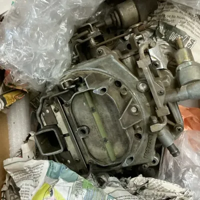 VINTAGE -4 BARREL CARBURETOR 