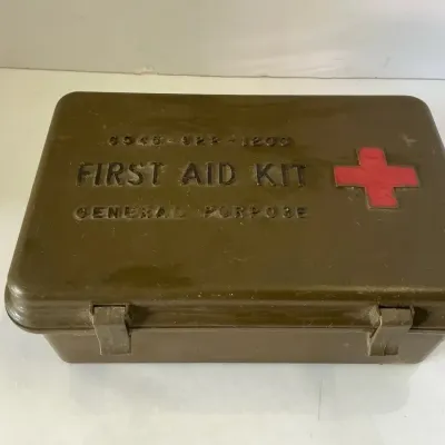 Vintage US Military General Purpose, Complete First Aid Kit