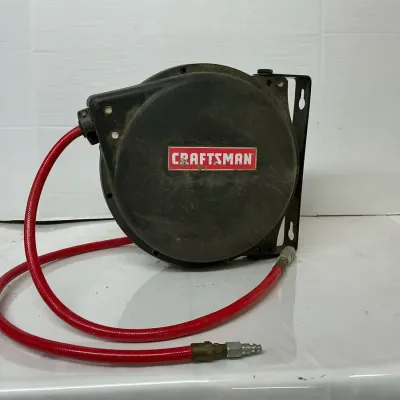 Craftsman Retractable Air Hose Reel With Attached Bracket