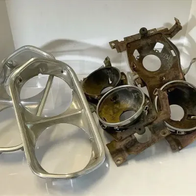 Vintage Ford Headlight Covers