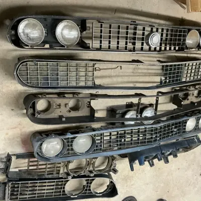 Lo Of Vintage Front Grille Assemblies 