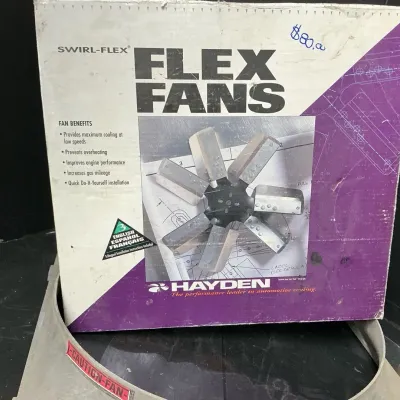 “ FLEX-FAN” “ HAYDEN” SWIRL- FAN