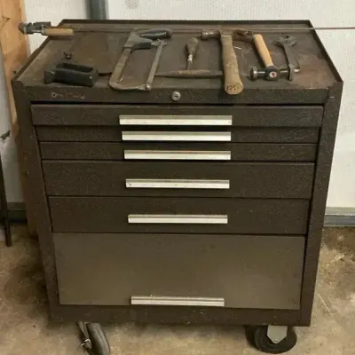 Rolling Toolbox And Assorted Tools