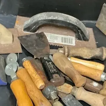 MASONRY, FINISHING TOOLS