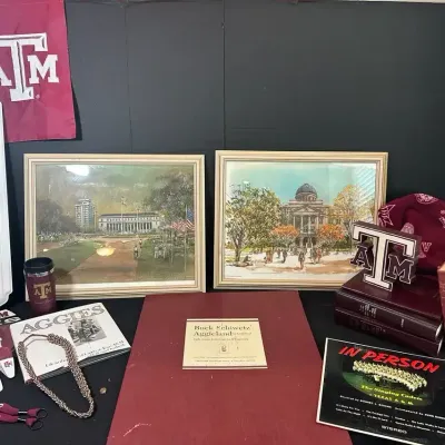 Aggie Items Incl. Buck Schiwetz Portfolio