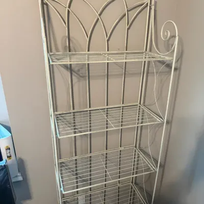 Folding Metal Storage Shelf