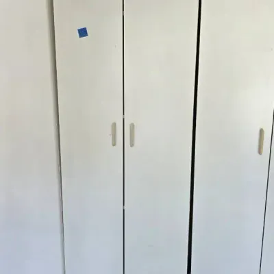 White Storage Wooden Cabinet #3
