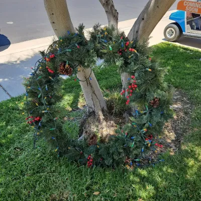 Oversized Christmas Wreath #2