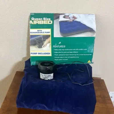 Queen Airbed with Pump