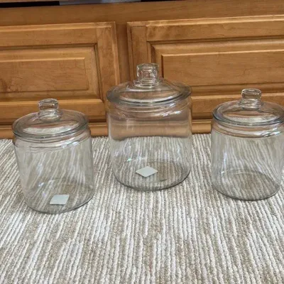 Glass Canisters