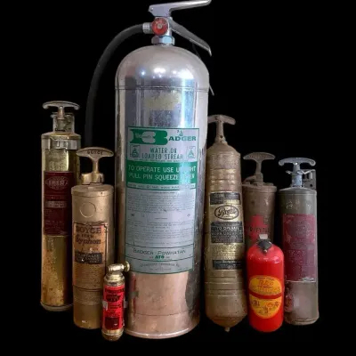 Vintage Fire Extinguishers 