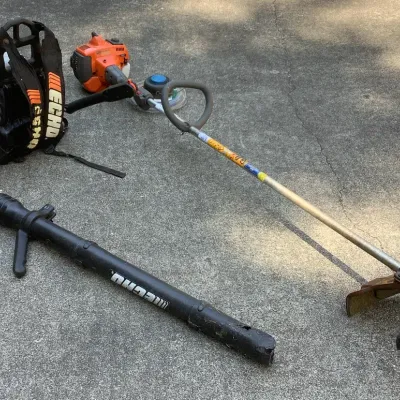 Echo Gas Poweed Backoack Blower/ Husqvarna Gas Weed Trimmer/Edger